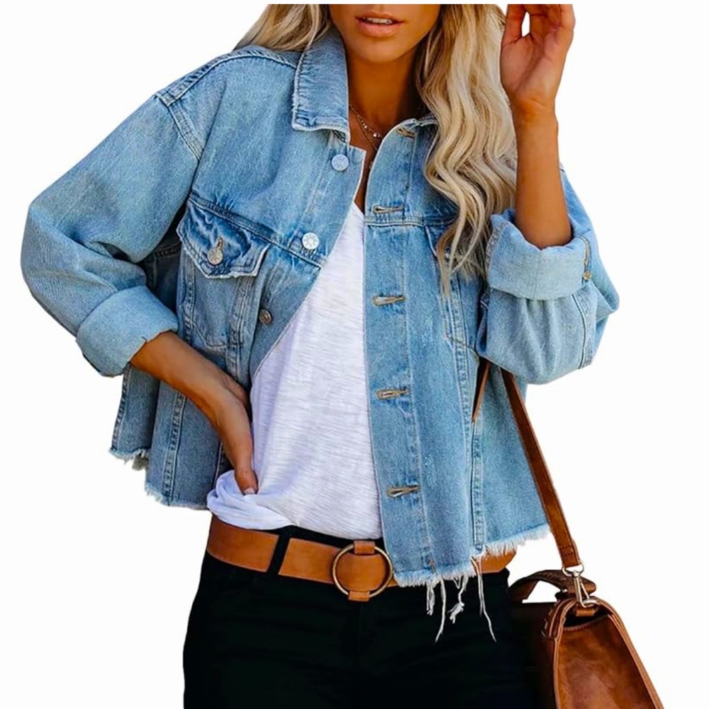 Women's Jean Jacket_ Size M